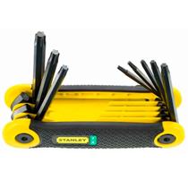 Jogo de Chave Torx T09-T40 com 8 Peças Tipo Canivete Stanley 69266 Jogo de Chave Torx T09-T40 com 8 Peças Tipo Canivete Stanley 69266