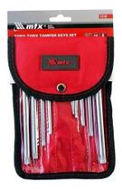 Jogo de chave torx t10 a t50 bolsa de lona 123139 mtx