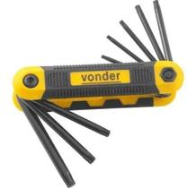 Jogo De Chave Torx T9-T40 Canivete 8Pç Vonder Vtx-3