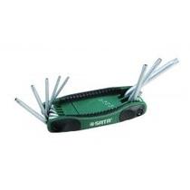 Jogo de chave torx tipo canivete sata c/8pcs Jogo de chave torx tipo canivete sata c/8pcs