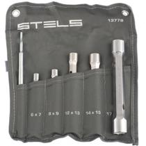 Jogo de chave tubular sextavada 6 a 19 mm aço cromo vanádio - 1377855 Jogo de chave tubular sextavada 6 a 19 mm aço cromo vanádio - 1377855