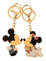 Jogo De Chaveiros Noivos Mickey Minnie 5.5cm Original Disney