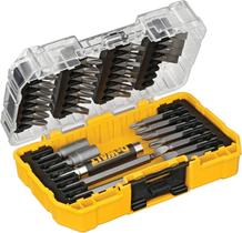 Jogo de Chaves 37 Peças, com Estojo, Pontas Phillips, Fenda e Quadrada, Modelo DW2163 Dewalt Jogo de Chaves 37 Peças, com Estojo, Pontas Phillips, Fenda e Quadrada, Modelo DW2163 Dewalt