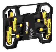 Jogo De Chaves Allen 2 A 10mm Tipo T 8 Peças Titanium 08032