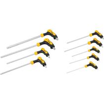 Jogo De Chaves Allen 2mm A 10mm Cabo T Com 9 Peças Vonder