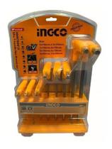 Jogo De Chaves Allen De Punho Cabo T 2 A 10mm Hhkt80818 Jogo De Chaves Allen De Punho Cabo T 2 A 10mm Hhkt80818