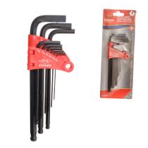 Jogo De Chaves Allen Em L Abaulada Longa 9 Peças Corneta Jogo De Chaves Allen Em L Abaulada Longa 9 Peças Corneta