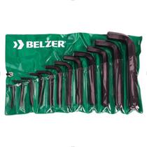 Jogo De Chaves Allen Longa 12 Peças 5/32" A 7/8" 220902BR Belzer