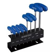 Jogo de chaves cabo T Hexagonal Longa com 8 Peças (H2-H10) - King Tony