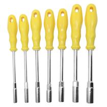 Jogo De Chaves Canhão De 5 A 13MM C/ 07 Pçs - Cromo Vanádio Jogo De Chaves Canhão De 5 A 13MM C/ 07 Pçs - Cromo Vanádio