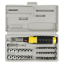 Jogo de Chaves com Cabo Emborrachado 40 Peças - 8QQ - EDA