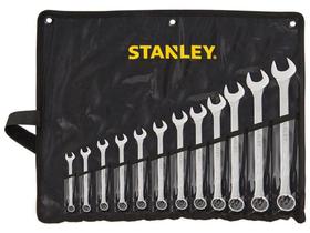 Jogo de Chaves Combinada Stanley 6 a 22mm STMT80932-840 12 Peças