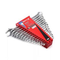 Jogo de Chaves Combinadas 1/4 a 1.1/4 pol. 16 Peças MAYLE 102904M