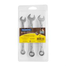 Jogo de Chaves Combinadas 3 pçs Tramontina 10mm 11mm 12mm