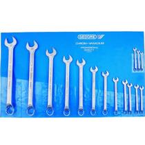 Jogo de Chaves Combinadas 6 a 2 mm 10 peças Gedore - 002601 Jogo de Chaves Combinadas 6 a 2 mm 10 peças Gedore - 002601