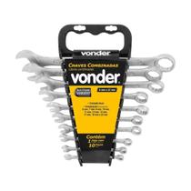 Jogo De Chaves Combinadas 6 A 22 Mm Aço Cromo Vanádio Vonder Jogo De Chaves Combinadas 6 A 22 Mm Aço Cromo Vanádio Vonder