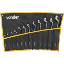 Jogo de chaves combinadas, 6 mm a 32 mm, 26 peças, com suporte, VONDER Jogo de chaves combinadas, 6 mm a 32 mm, 26 peças, com suporte, VONDER