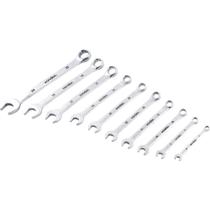 Jogo de Chaves Combinadas 6mm a 22mm Aço Cromado Vanádio com 10 peças - 3735062200 - VONDER Jogo de Chaves Combinadas 6mm a 22mm Aço Cromado Vanádio com 10 peças - 3735062200 - VONDER