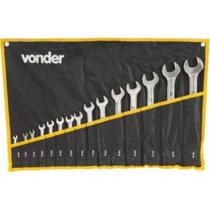 Jogo De Chaves Combinadas 6Mm A 32Mm Cromadas Jogo De Chaves Combinadas 6Mm A 32Mm Cromadas