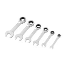 Jogo de chaves combinadas 8 a 19mm c/ catraca 6 peças vonder Jogo de chaves combinadas 8 a 19mm c/ catraca 6 peças vonder