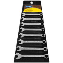 Jogo de chaves combinadas basic com corpo em aço especial cromado 8 peças - 41128208 - tramontina Jogo de chaves combinadas basic com corpo em aço especial cromado 8 peças - 41128208 - tramontina