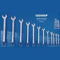 Jogo de Chaves Combinadas com 14 peças 1/4" a 1" - Gedore 002653