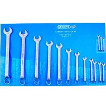 Jogo de Chaves Combinadas com 16 peças 1/4" a 1.1/4" - Gedore 002654 Jogo de Chaves Combinadas com 16 peças 1/4" a 1.1/4" - Gedore 002654