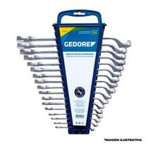 Jogo de Chaves Combinadas com 26 peças 6 MM a 32 MM - Gedore 002608 Jogo de Chaves Combinadas com 26 peças 6 MM a 32 MM - Gedore 002608