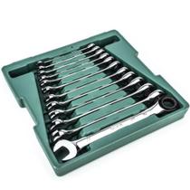 Jogo de Chaves Combinadas Com Catraca Speedy De 8-19MM Com 12 Peças - ST09040-02 - SATA