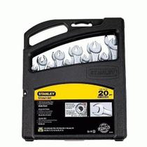 Jogo de chaves combinadas de 1/4" a 7/8" e 8 a 18 mm com 20 peças - Stanley Jogo de chaves combinadas de 1/4" a 7/8" e 8 a 18 mm com 20 peças - Stanley