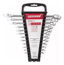 Jogo De Chaves Combinadas De 622mm Com 12 Peças Gedore Red