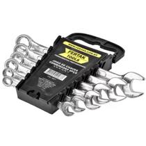 Jogo De Chaves Combinadas Em Milímetros Com 6 Peças Jogo De Chaves Combinadas Em Milímetros Com 6 Peças