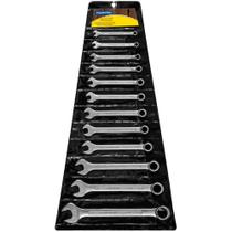 Jogo de Chaves Combinadas Tramontina Basic com Corpo em Aço Especial Cromado 12 Peças 41128212 Jogo de Chaves Combinadas Tramontina Basic com Corpo em Aço Especial Cromado 12 Peças 41128212