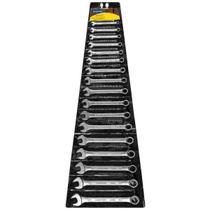 Jogo de Chaves Combinadas Tramontina Basic com Corpo em Aço Especial Cromado 17 Peças Jogo de Chaves Combinadas Tramontina Basic com Corpo em Aço Especial Cromado 17 Peças