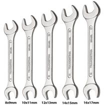 Jogo de Chaves de Boca Tramontina 5 Chave 8-17mm Forjadas em Aço Especial com Acabamento Cromado Jogo de Chaves de Boca Tramontina 5 Chave 8-17mm Forjadas em Aço Especial com Acabamento Cromado