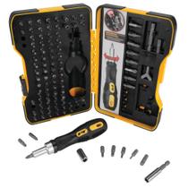 Jogo de Chaves de Catraca com Bits Performance Tool W1719 101 Peças