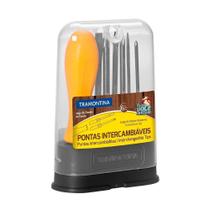 Jogo de Chaves de Fenda com Pontas Intercambiáveis de 6 Peças Tramontina