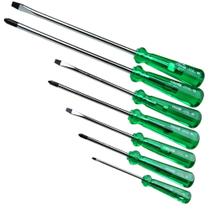 Jogo de Chaves de Fenda e Phillips 7 Peças