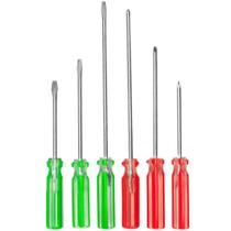 Jogo De Chaves De Fenda E Phillips Hooby 6 Peças - Link Sky