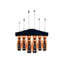 Jogo de chaves de fenda e phillips point 6 peças sparta 1178255 Jogo de chaves de fenda e phillips point 6 peças sparta 1178255