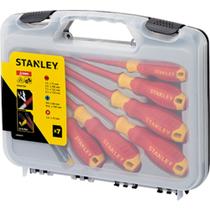 Jogo de chaves de fenda isolada vde stanley c/7pcs
