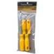 Jogo De Chaves De Fenda/Phillips Thompson Cabo Amarelo Com 04 Peças Jogo De Chaves De Fenda/Phillips Thompson Cabo Amarelo Com 04 Peças