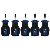 Jogo de Chaves de Fenda Toco PH / SL Com 5 Unidades (1600A03HU6) - Bosch Pro