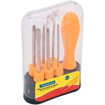 Jogo de Chaves de Fenda Tramontina, 6 Peças - 41110/506