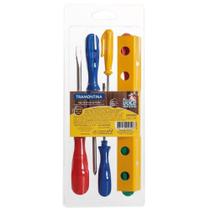 Jogo De Chaves De Fenda Tramontina Basic 6 Peças Tramontina Jogo De Chaves De Fenda Tramontina Basic 6 Peças Tramontina