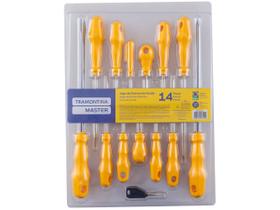 Jogo de Chaves de Fenda Tramontina MASTER 14 Peças