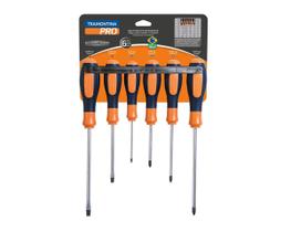 Jogo de Chaves de Fenda Tramontina Ultragrip Plus 6 Peças Jogo de Chaves de Fenda Tramontina Ultragrip Plus 6 Peças