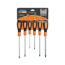 Jogo de Chaves de Fenda Ultragrip Plus 6 Peças Tramontina PRO Jogo de Chaves de Fenda Ultragrip Plus 6 Peças Tramontina PRO