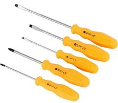 Jogo de Chaves de FendaPhilips - Brasfort - 5 peças