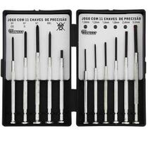 Jogo de Chaves de Precisão em Aço Carbono com 11 peças Western